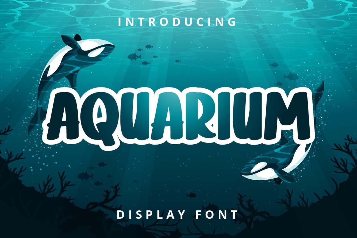 フォント Aquarium