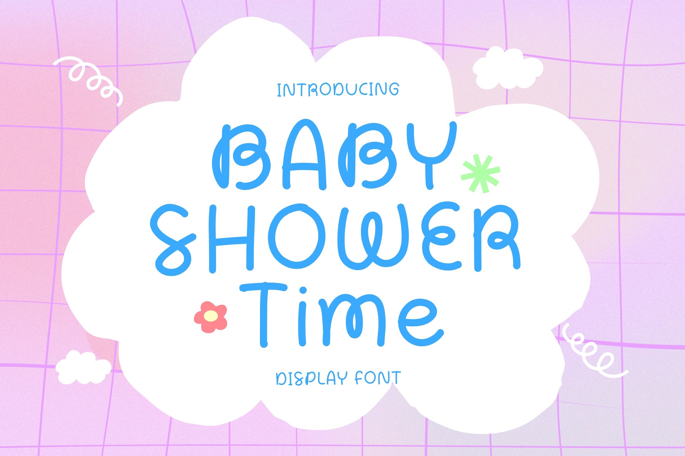 フォント Baby Shower Time