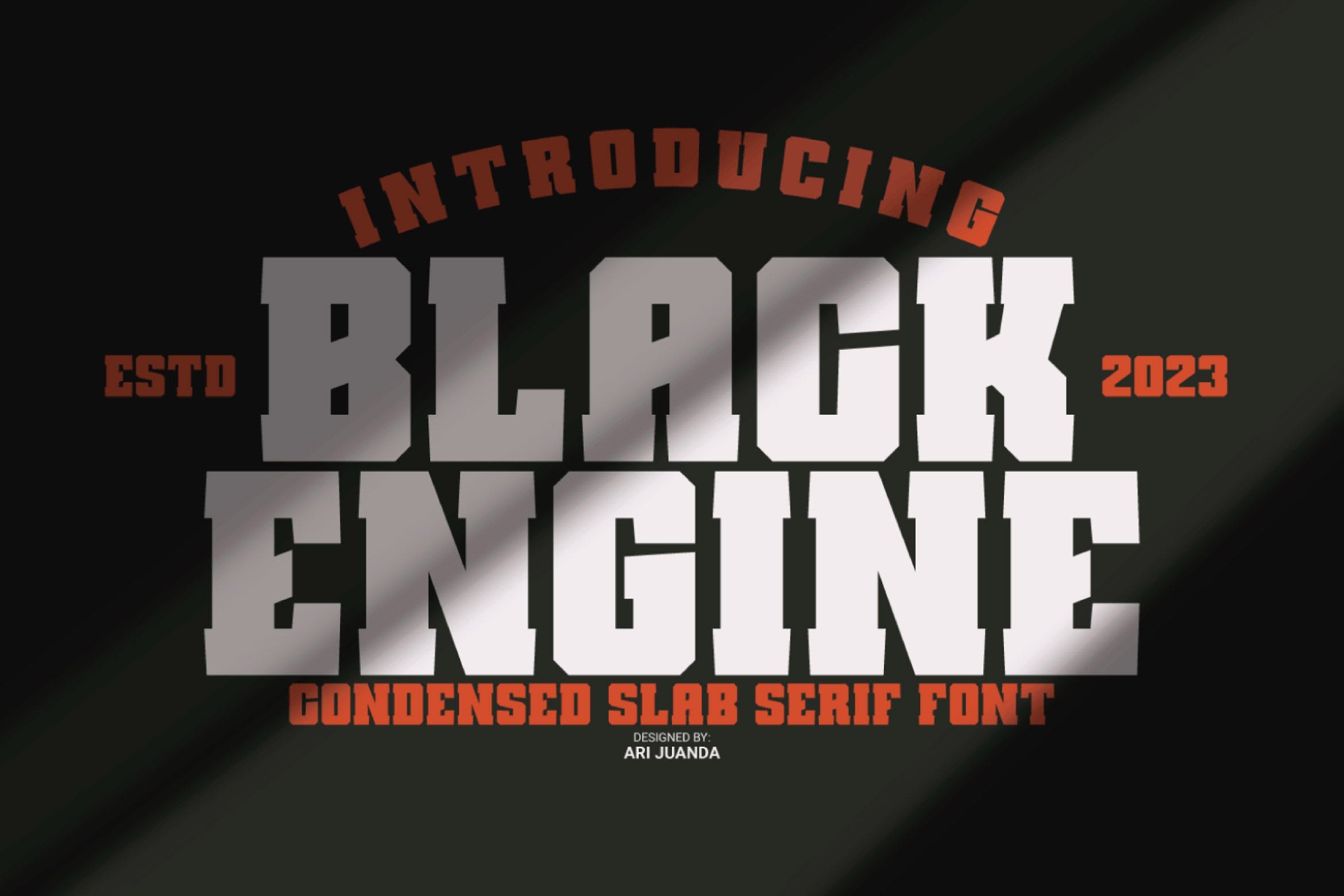 フォント Black Engine
