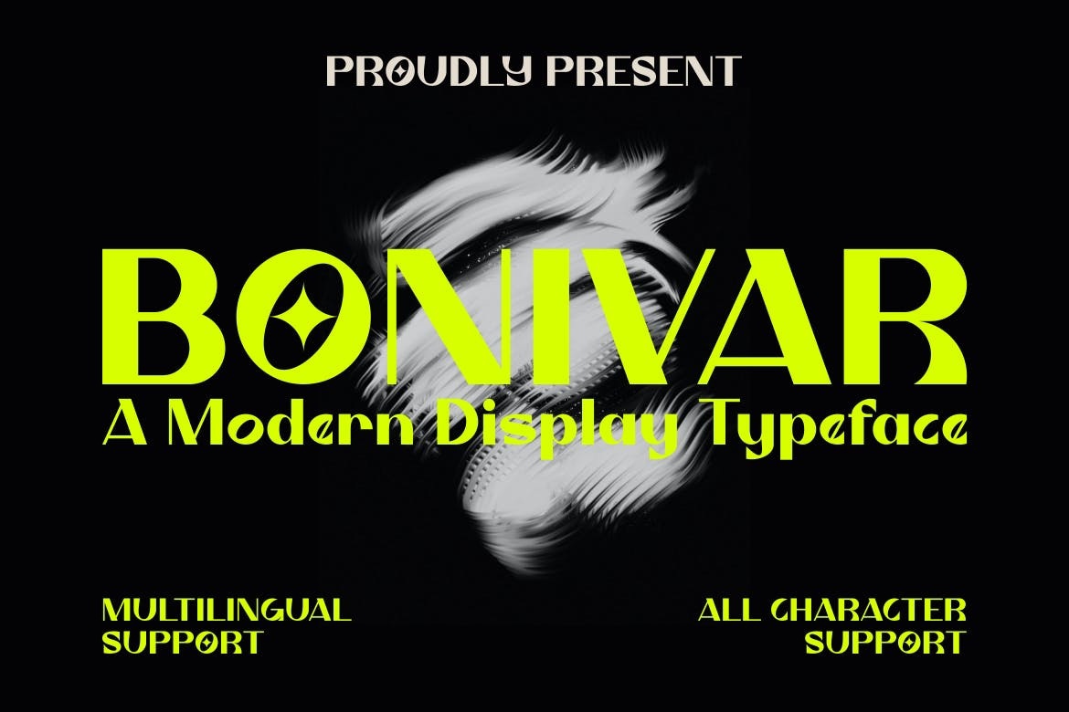 フォント Bonivar