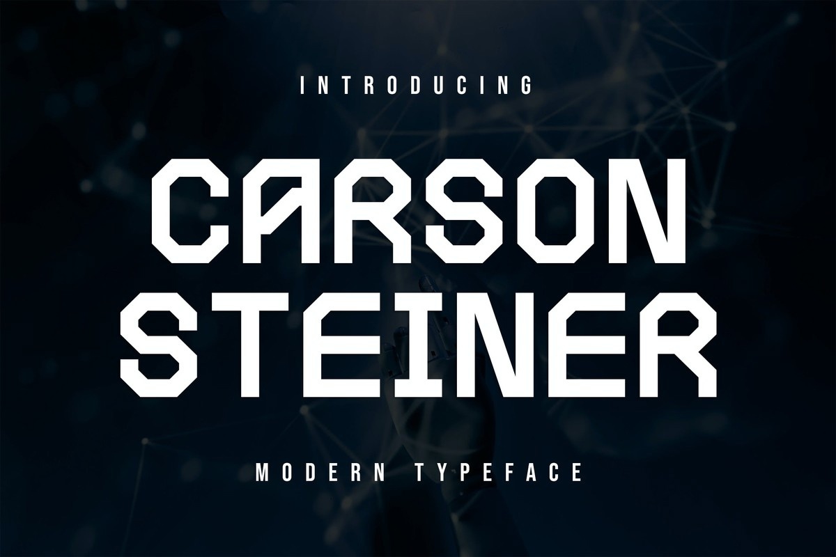 フォント Carson Steiner