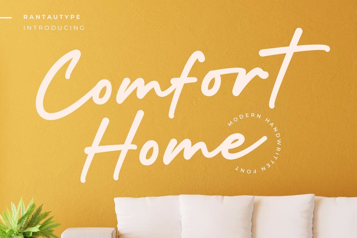 フォント Comfort Home