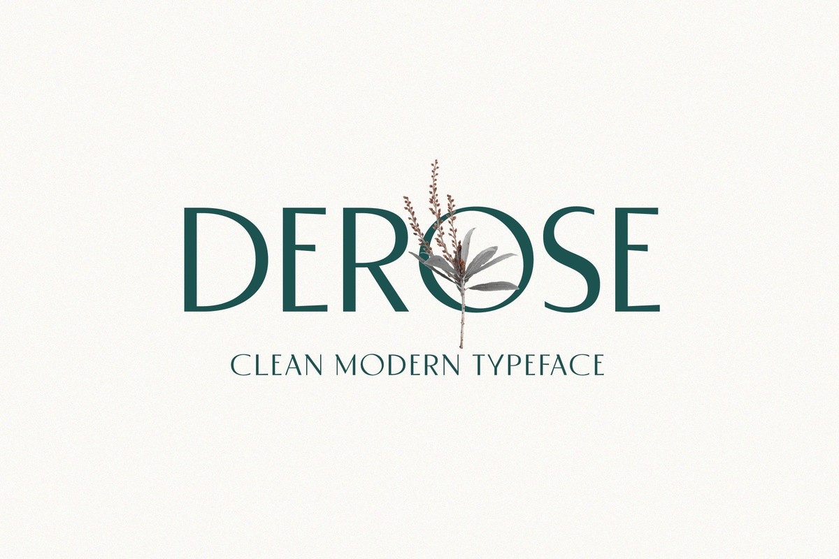 フォント Derose