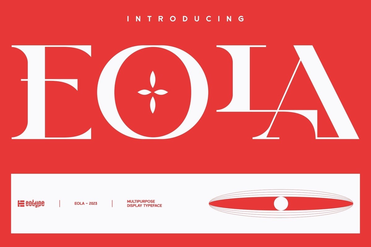 フォント Eola