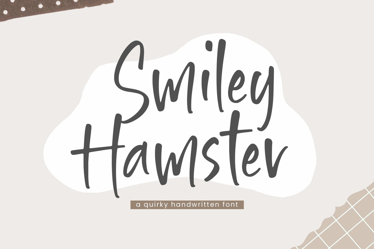 フォント Smiley Hamster