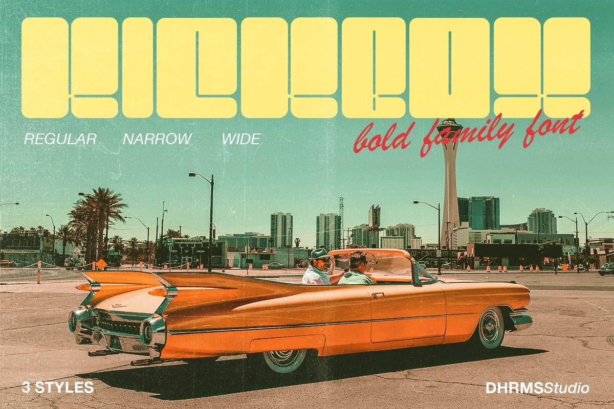 フォント Kickbox