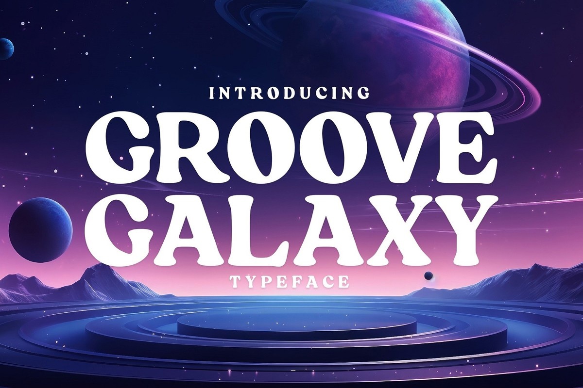 フォント Groove Galaxy