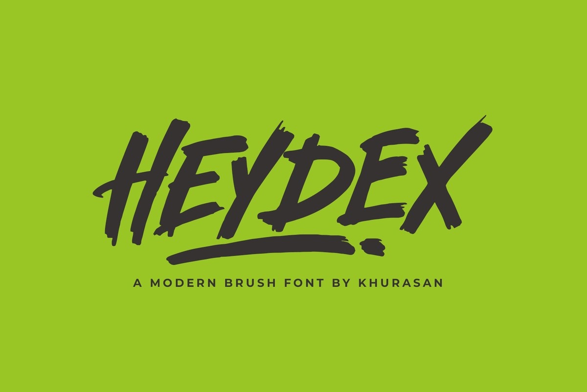 フォント Heydex