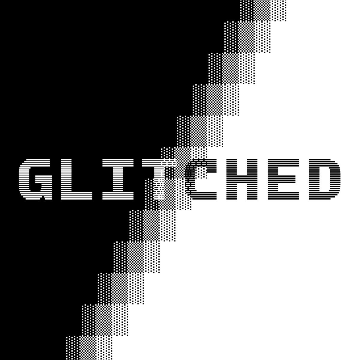 フォント Glitched