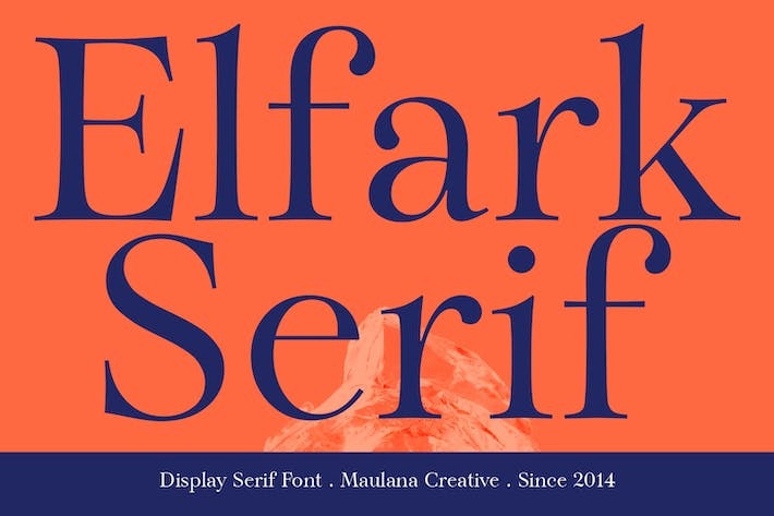 フォント Elfark Serif