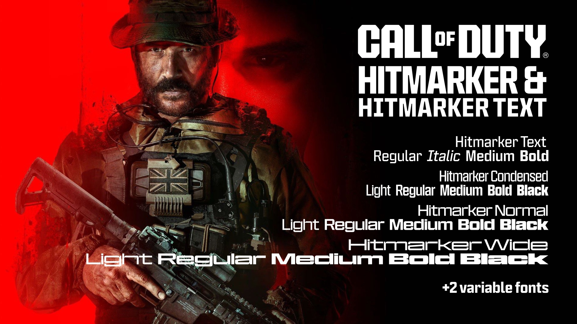 フォント Hitmarker