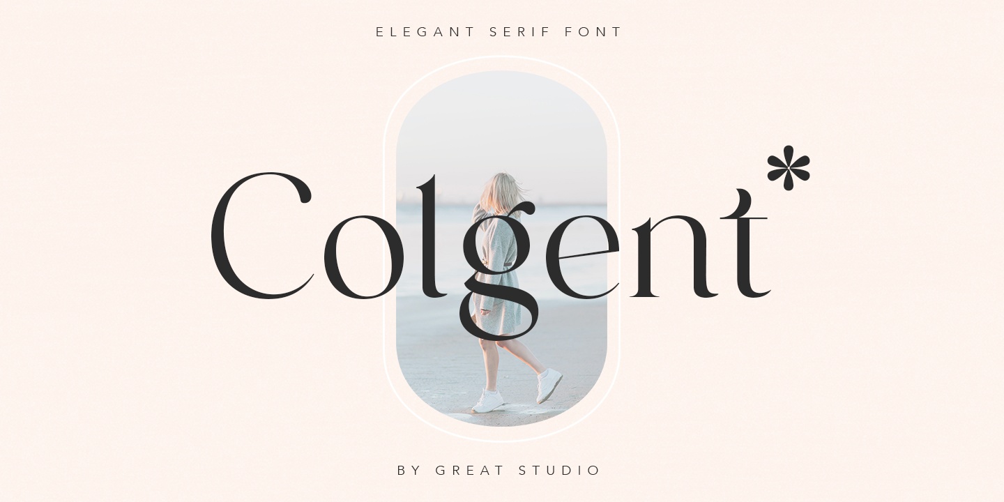 フォント Colgent