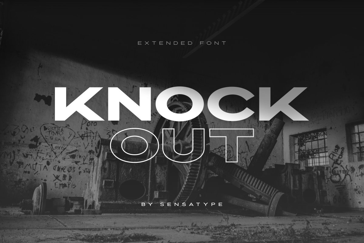 フォント Knockout Extended