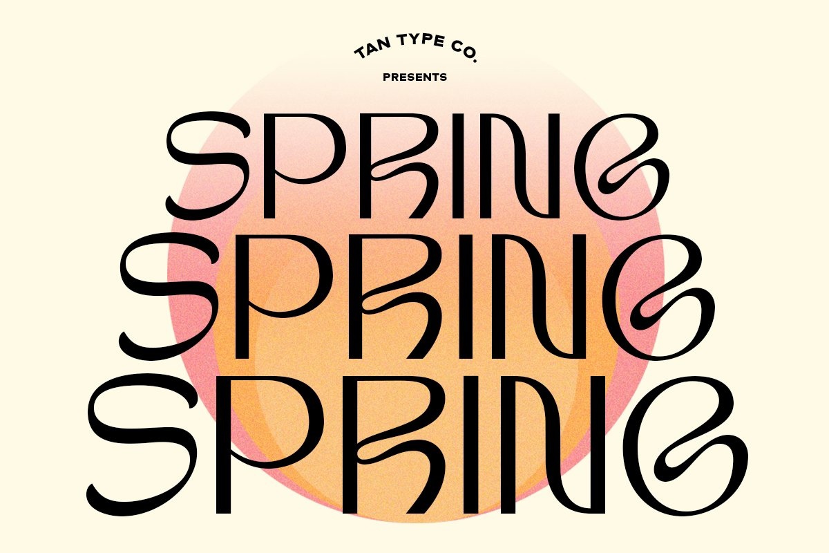 フォント TAN-SPRING