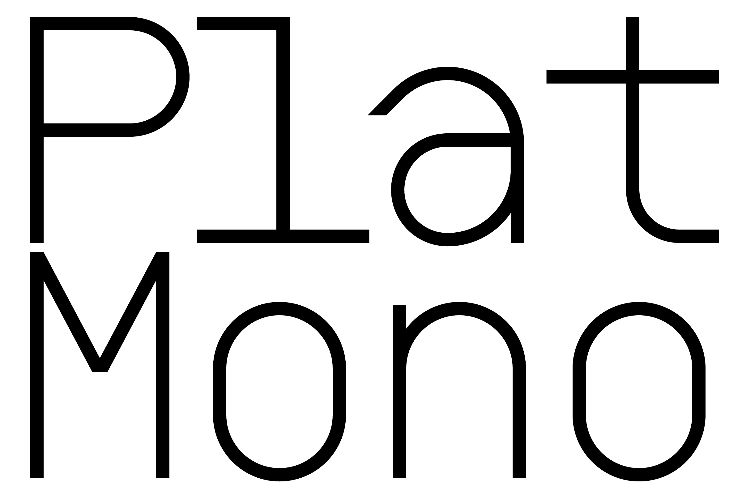フォント Plat Mono