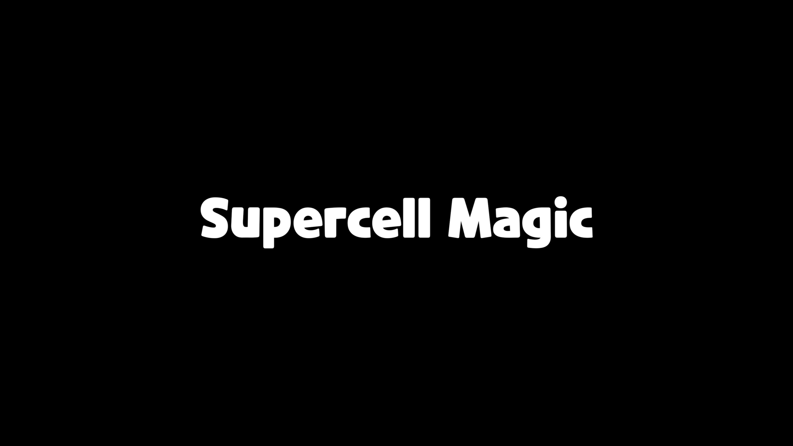 フォント SUPERCELL MAGIC
