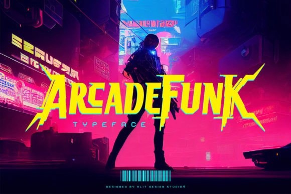 フォント Arcade Funk
