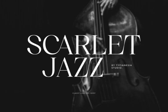 フォント Scarlet Jazz
