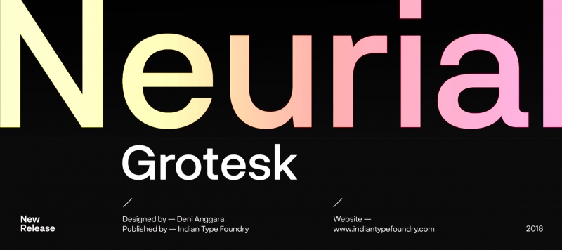 フォント Neurial Grotesk