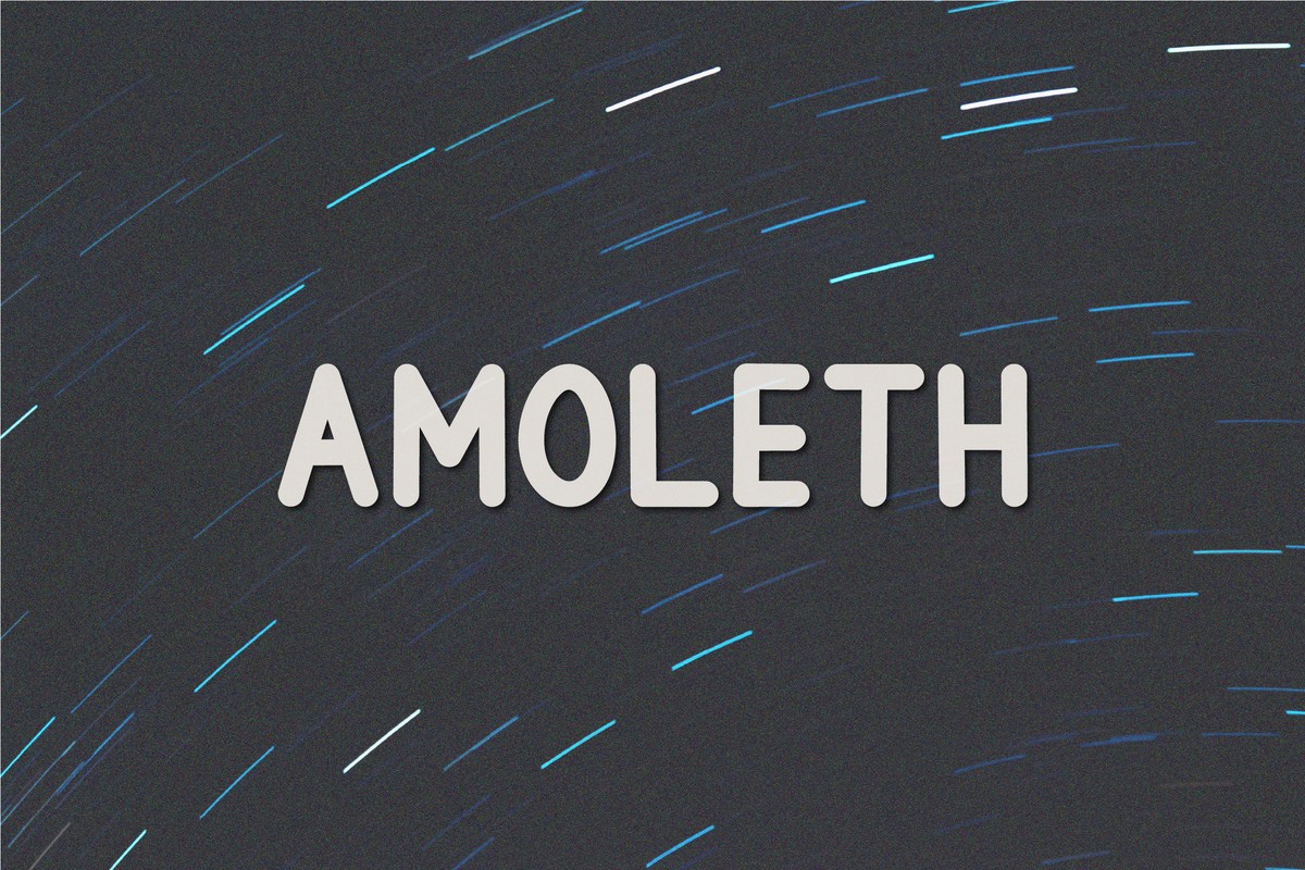 フォント Amoleth