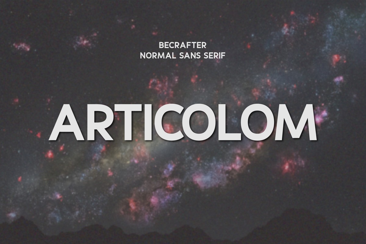 フォント Articolom