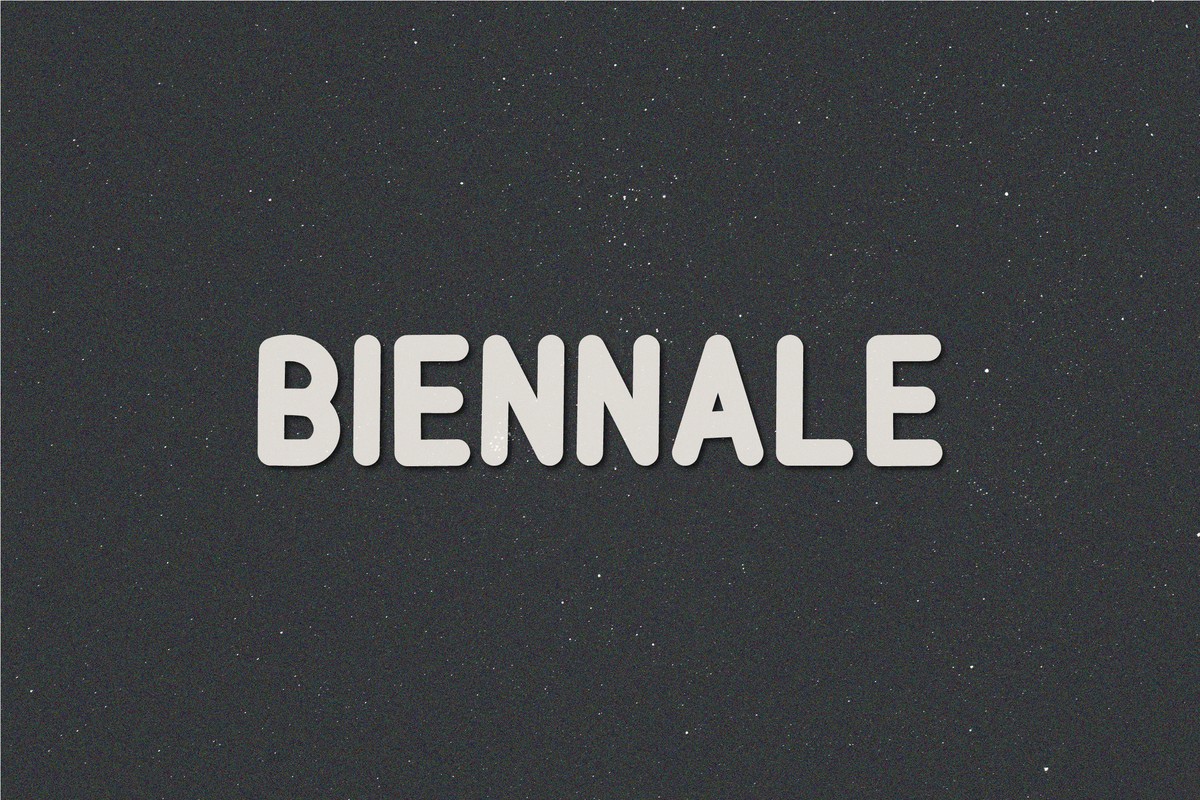 フォント Biennale