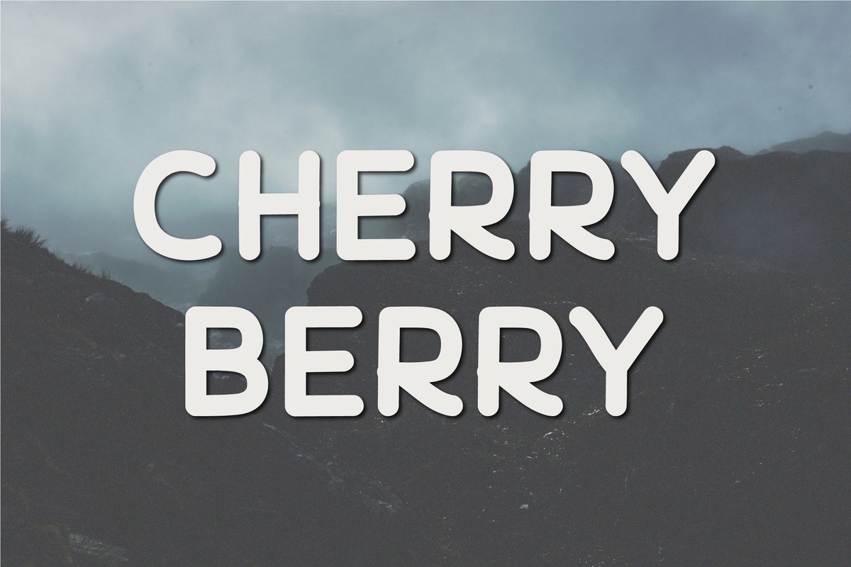 フォント Cherry Berry