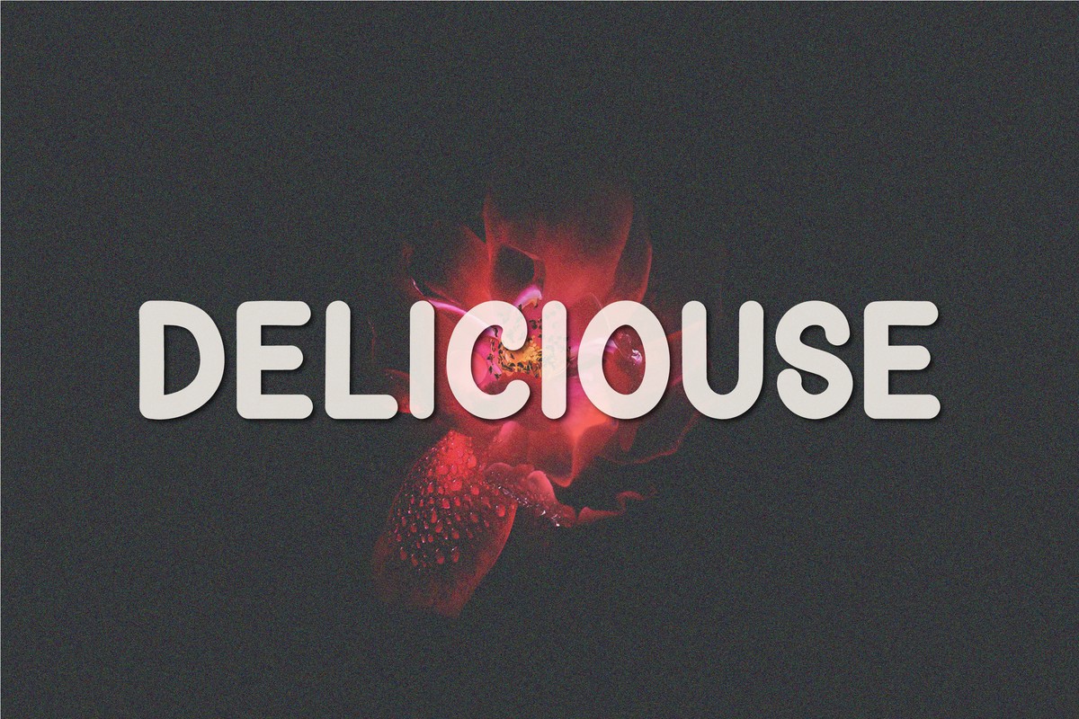 フォント Deliciouse