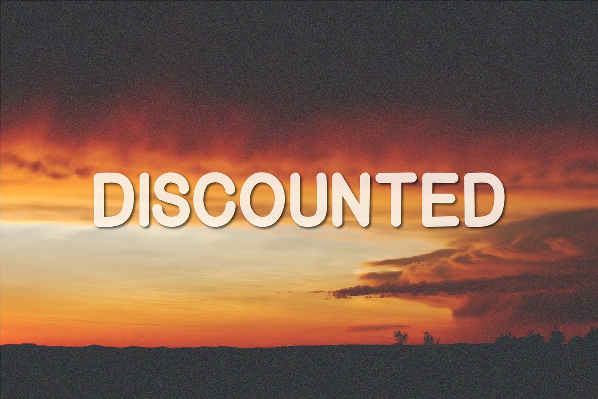 フォント Discounted