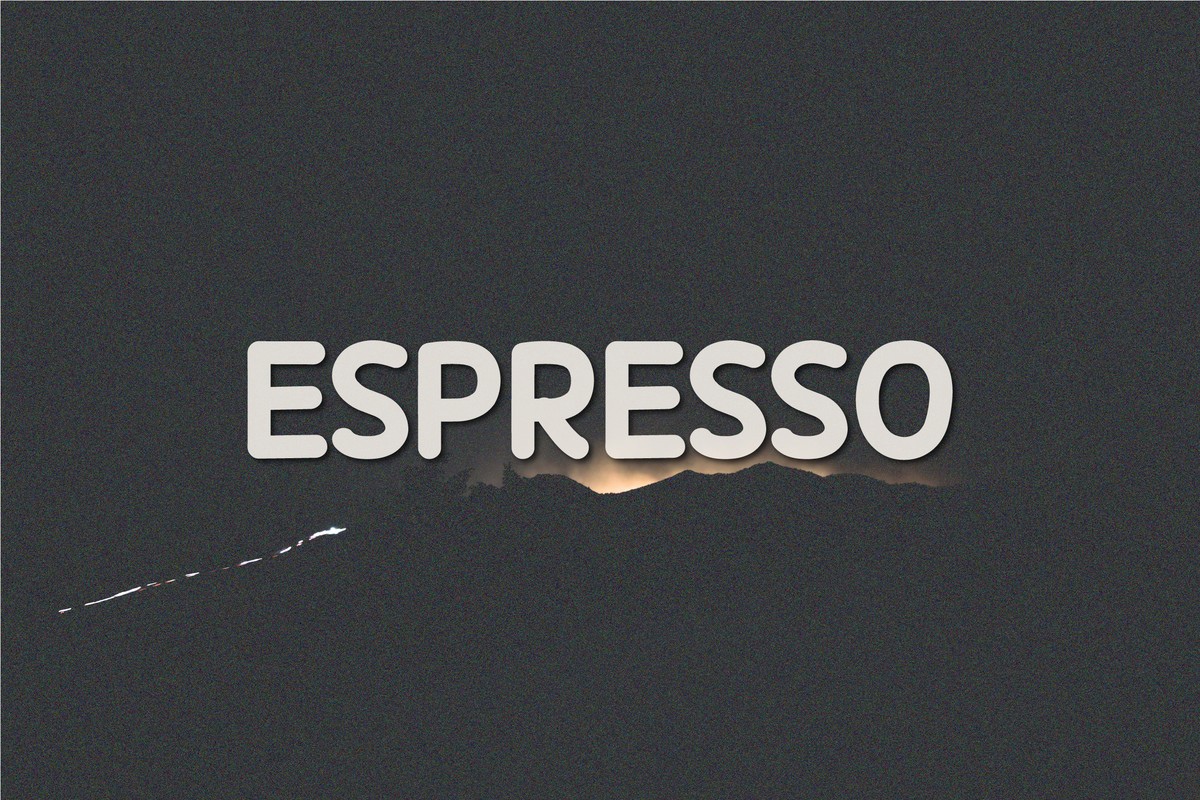 フォント Espresso