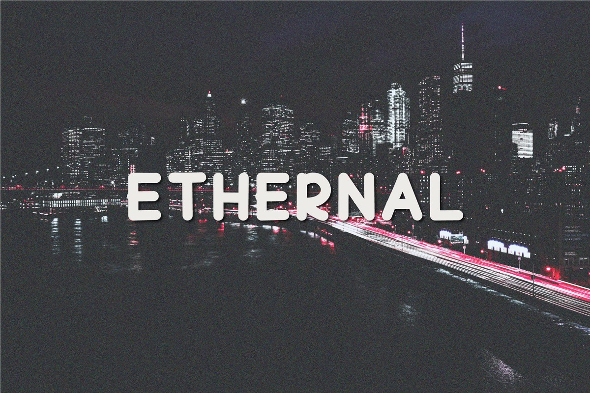 フォント Ethernal