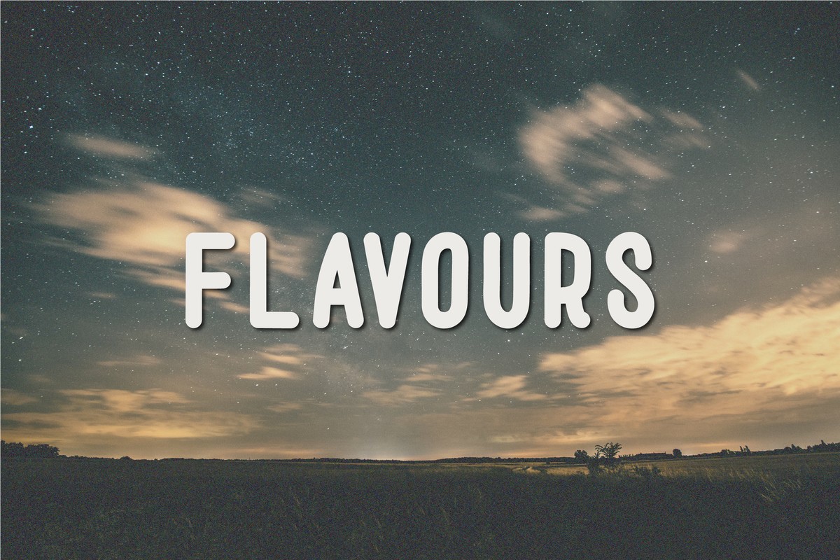 フォント Flavours