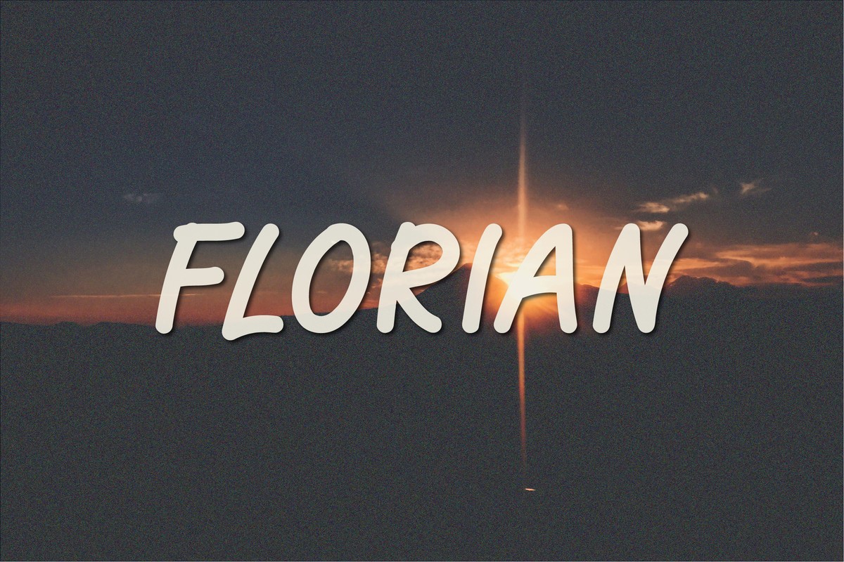 フォント Florian