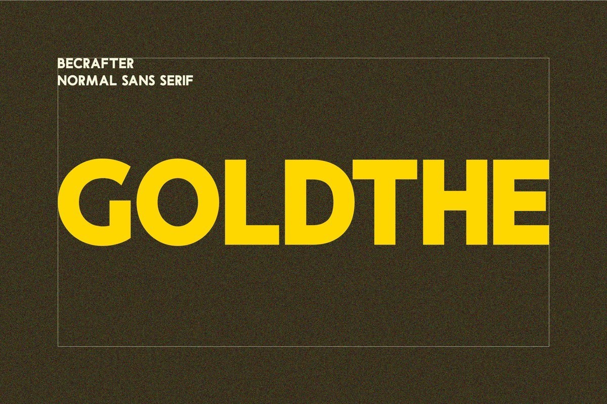 フォント Goldthe