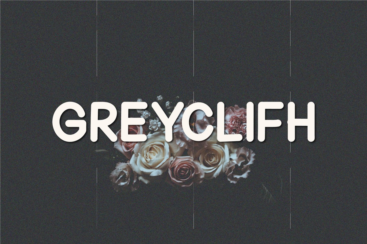 フォント Greyclifh