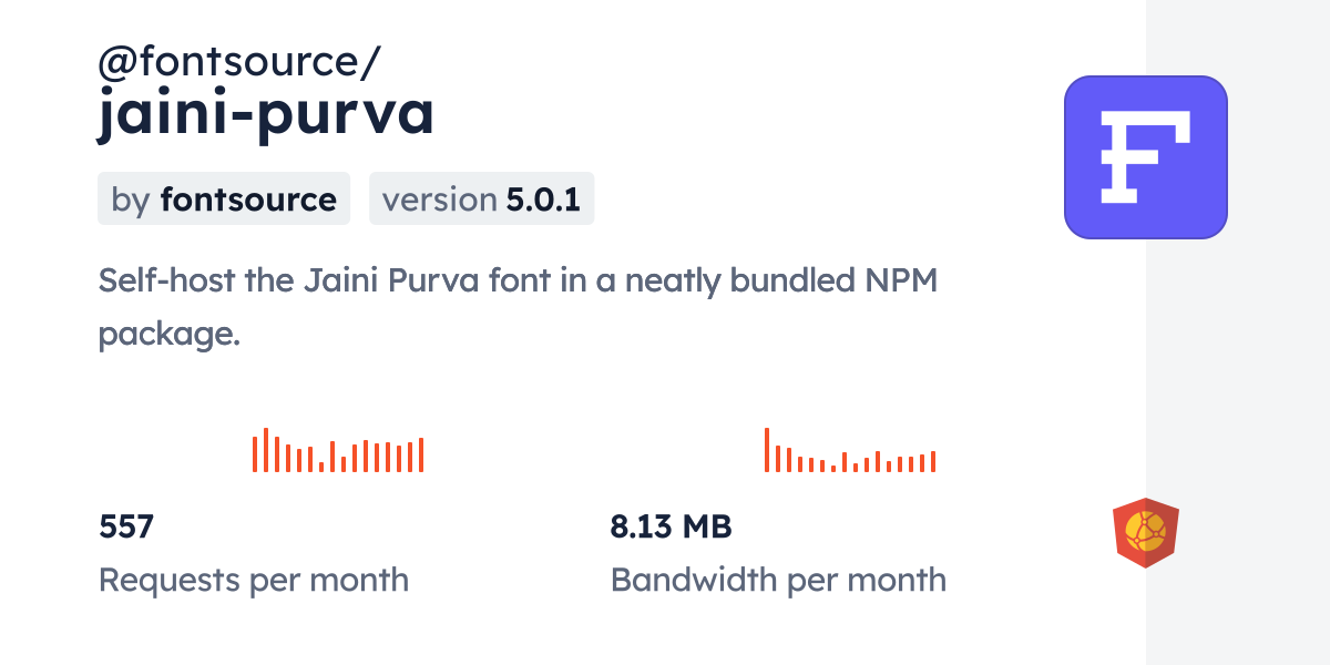 フォント Jaini Purva