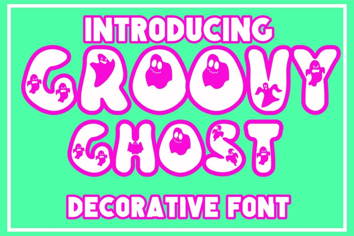 フォント Groovy Ghost