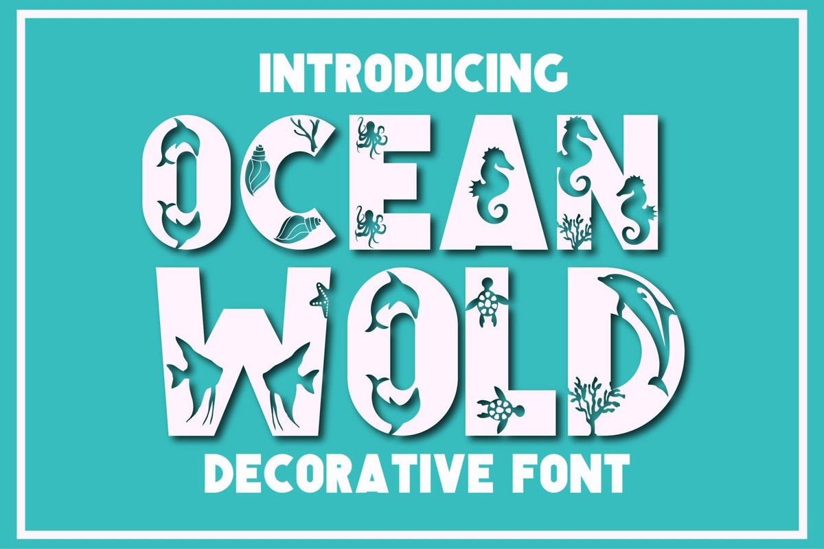 フォント Ocean Wold