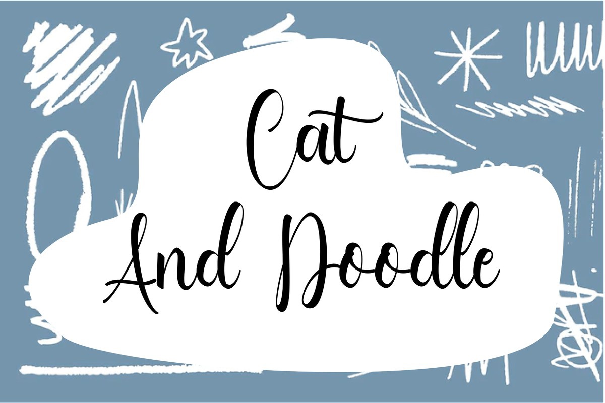フォント Cat and Doodle