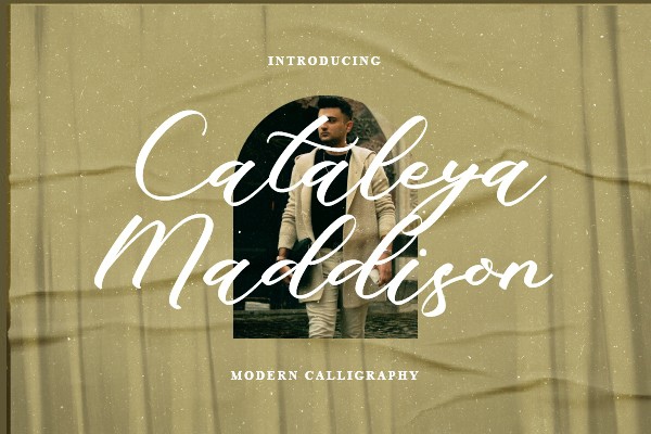 フォント Cataleya Maddison