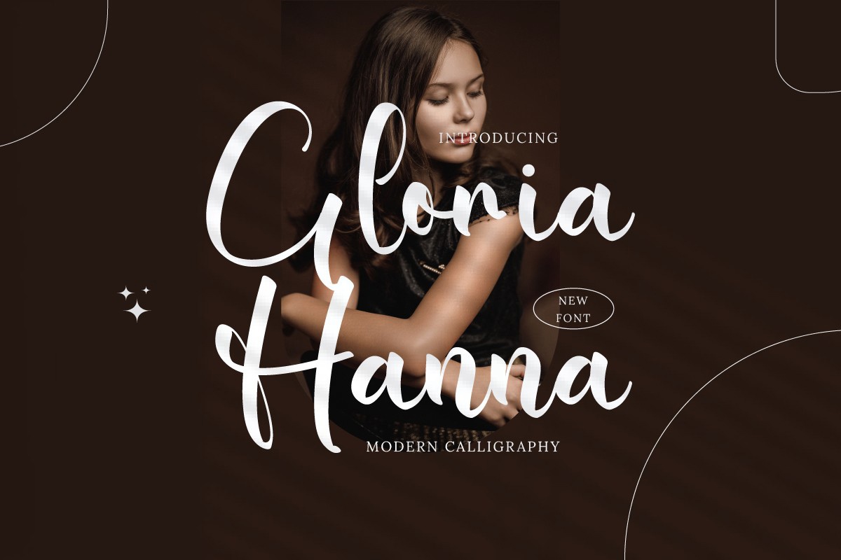 フォント Gloria Hanna