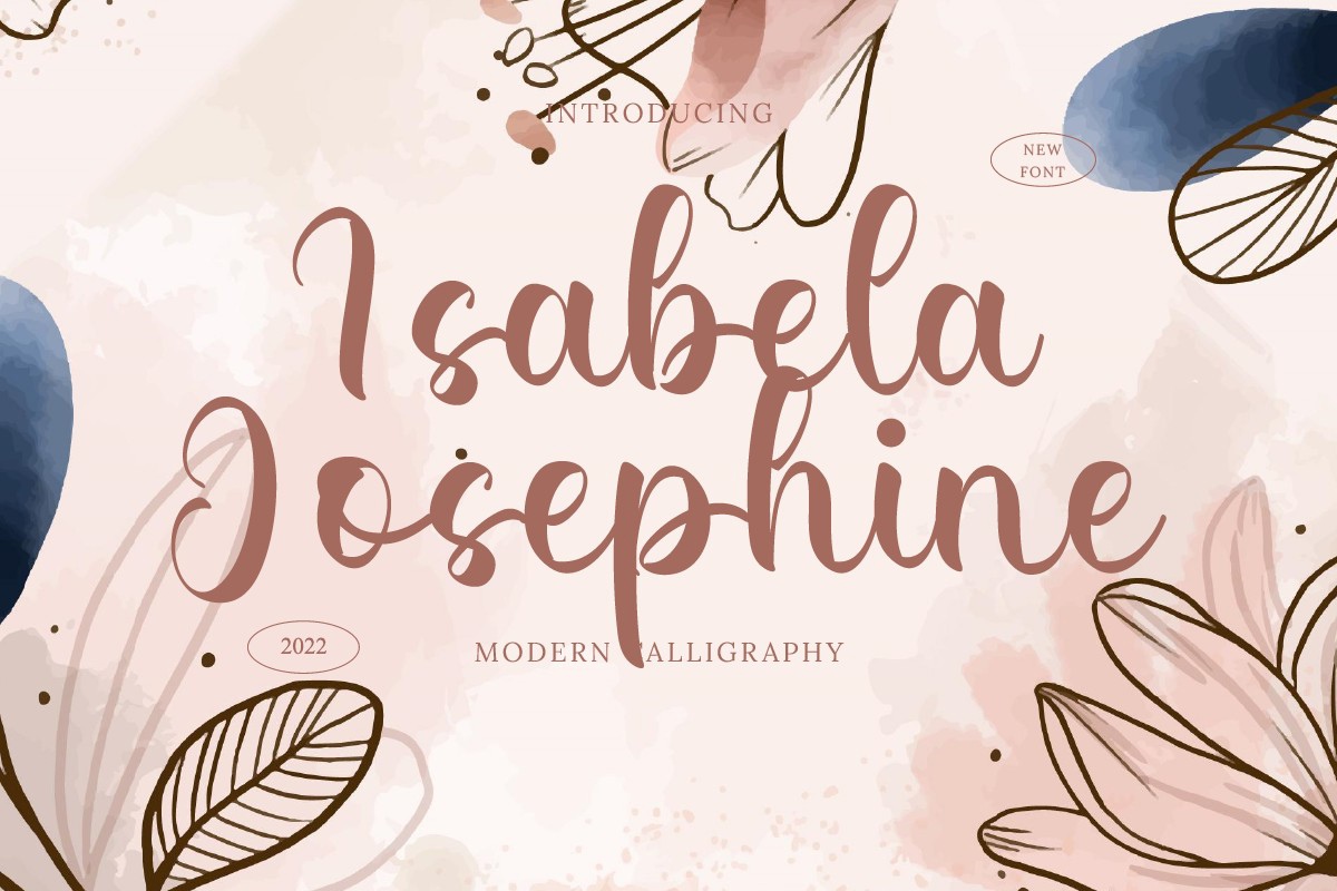 フォント Isabela Josephine