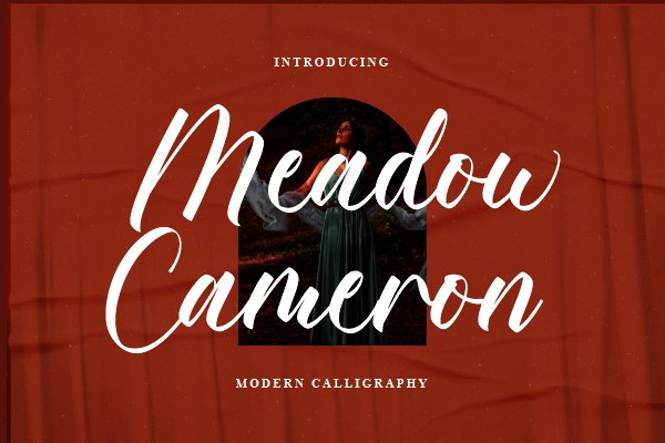 フォント Meadow Cameron