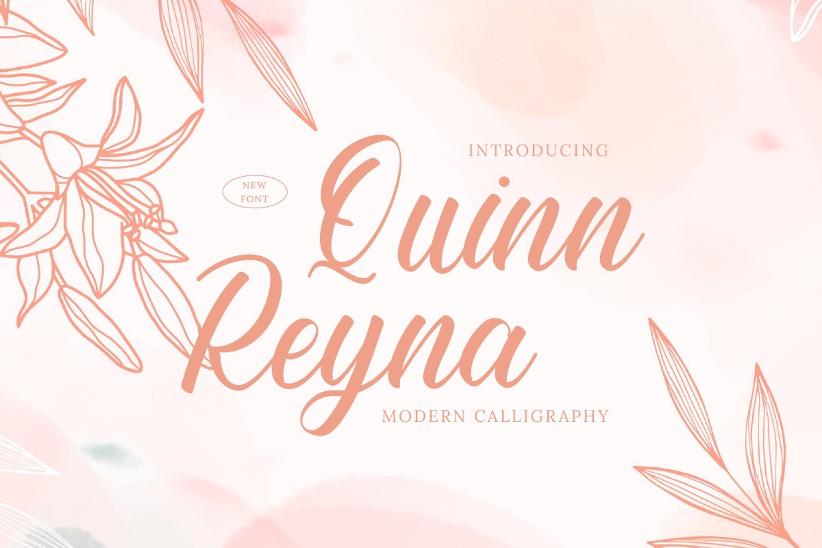 フォント Quinn Reyna