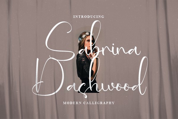 フォント Sabrina Dashwood