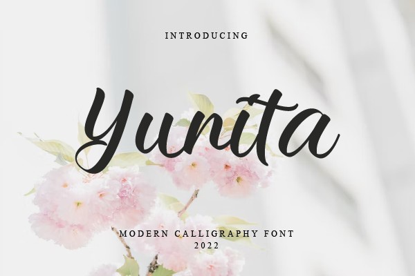 フォント Yunita