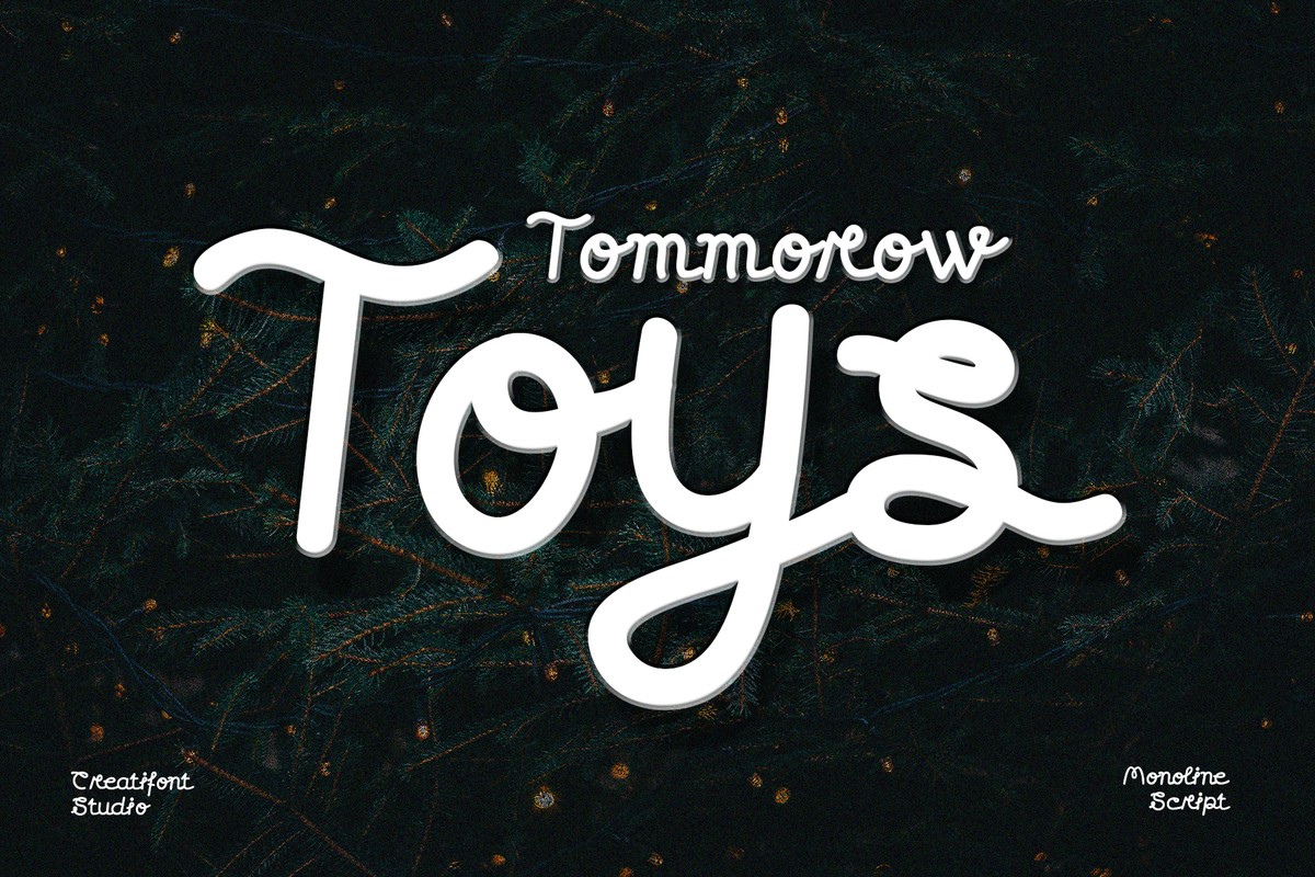 フォント CF Tomorrow Toys