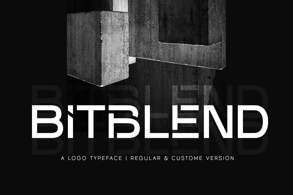 フォント Bitblend