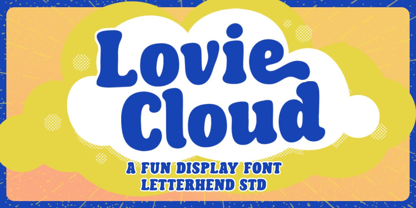 フォント Lovie Cloud