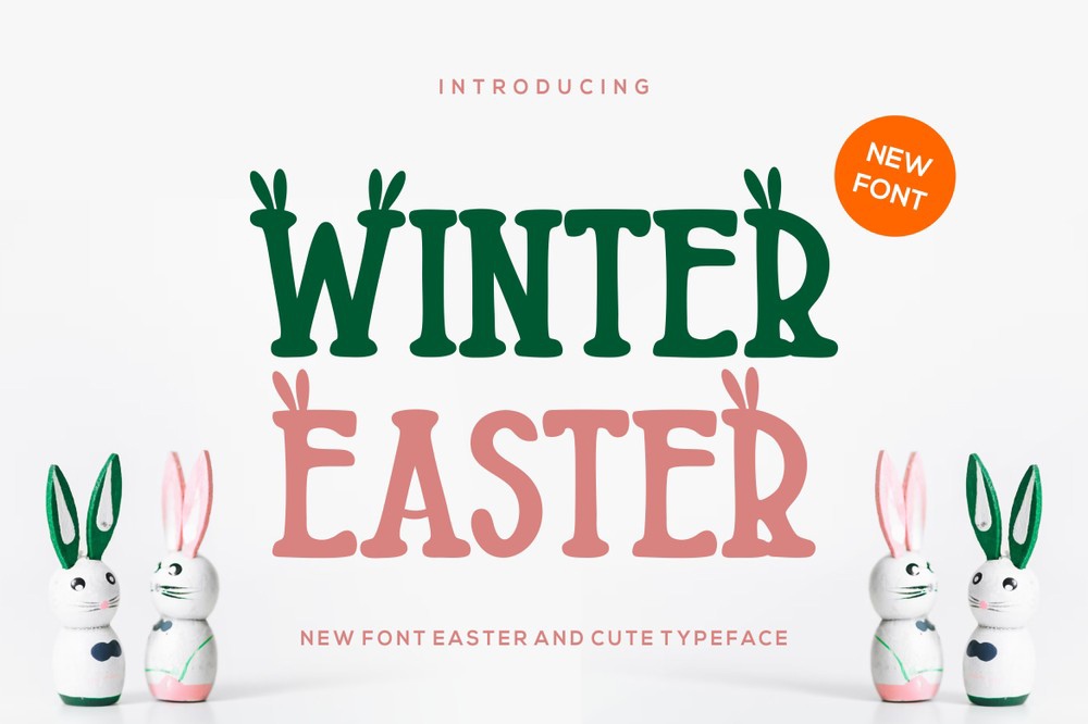 フォント Winter Easter